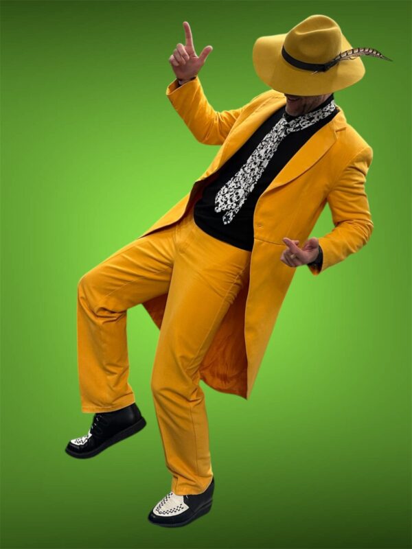 Mask Jim Carrey kollane kostüüm