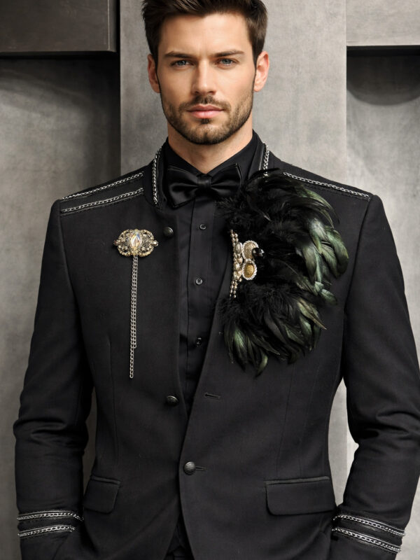 Must disainitud pintsak